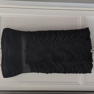Black Short Ruffle Dress